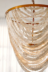 Pearl Oval Chandelier