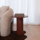 Sora Side Table - Rust