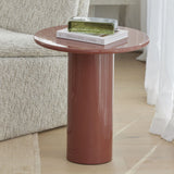 Sora Side Table - Rust