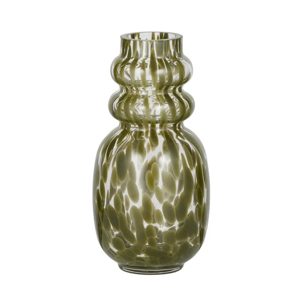 Splatter Glass Vase