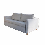 Stanton Queen Sofa Bed with Memory Foam Mattress - Oyster
