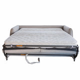Stanton Queen Sofa Bed with Memory Foam Mattress - Oyster