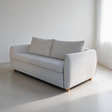 Stanton Queen Sofa Bed with Memory Foam Mattress - Oyster