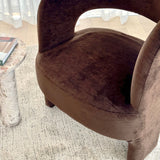 Rivo Armchair - Chocolate