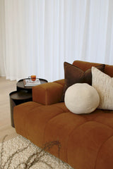 Valletta 4 Seater - Luxury Cinnamon