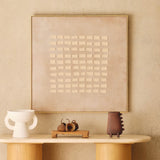 Tadao Framed Wall Art - Taupe