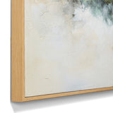 Drift Hand Painted Wall Art - Green