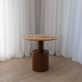 Theo Side Table - Cream & Mocha