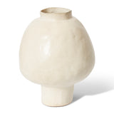 Talula Footed Vase - Beige