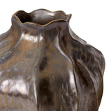 Imka Round Vase - Gun Metal Grey