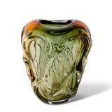 Josiah Vase 22cm - Amber/Black