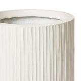 Tenesha Tall Fibrestone Planter - Beige