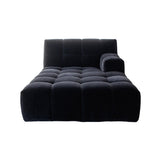 Valletta RHS Chaise - Mystique Caviar