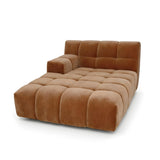 Valletta LHS Chaise - Mystique Biscoff