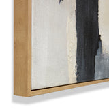 Umbra Hand Painted Wall Art - Cream Black