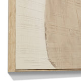 Manabu I Hand Painted Wall Art - Brown