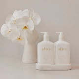 Al.ive Wash & Lotion Duo + Tray - Mango & Lychee