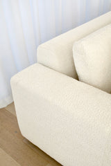 Lyla 3 Seater with Chaise - Cloud Optical