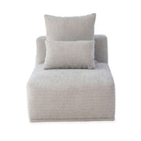 Axel Single Seat with No Arm - Grey Gum