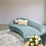 Lucia 3 Seater Sofa - Sky Blue