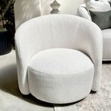 Rae Swivel Armchair - Wheat