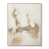 Yessica Hand Painted Wall Art - Beige