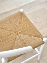 Elm Wishbone Counter Stool - White