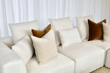 Verona 3 Seater with Reversible Chaise - Cloud Optical