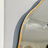 Camille Scallop Mirror - Gold