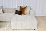 Laurent 3 Seater with Reversible Chaise - Cuddle Cobblestone