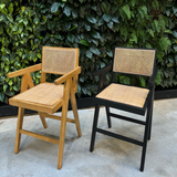 Cafe Counter Stool - Natural