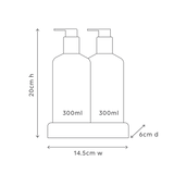 Al.ive Dishwashing Liquid & Hand Wash Duo + Waffle Towel Gift Set