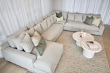 Sidney LHS Chaise - Cuddle Grey Gum