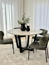 Bowie Dining Chair - Moss