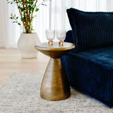 Banbury Hand Beaten Brass Table