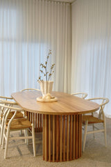 Donovan 2300 Oval Dining Table