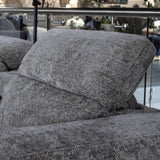 Zayn 2 Seater Electric Recliner with Console - Marshmallow