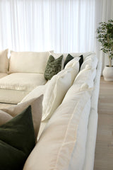 Luna Waterproof Corner Suite with Right Chaise