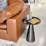 August Side Table - Antique Brass