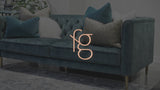 Bloomsburg Armchair - Gold