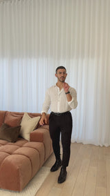 Valletta 3.5 Seater with Chaise - Mystique Biscoff