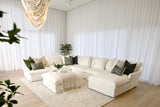 Luna Waterproof Corner Suite with Right Chaise