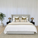 Allure Bed with Drawers - Natural