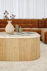 Travertine Coffee Table
