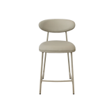 Viola Counter Stool - Greige with Greige Legs