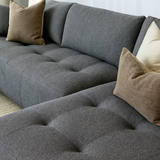 Lyla 3 Seater with Chaise - Cloud Caviar