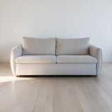 Stanton Queen Sofa Bed with Memory Foam Mattress - Oyster