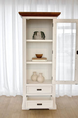 Surrey 1 Door 2 Drawer Vitrine