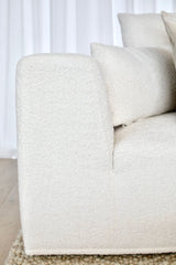 Verona 3 Seater with Reversible Chaise - Cloud Optical