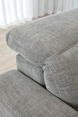 Newport 4 Piece Power Recliner Suite - Top Storm